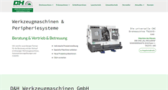 Desktop Screenshot of dh-wzm.de